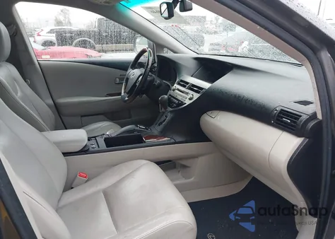 2012 Lexus Rx 350 z USA, uszkodzony, nr VIN 2T2ZK1BA6CC068662